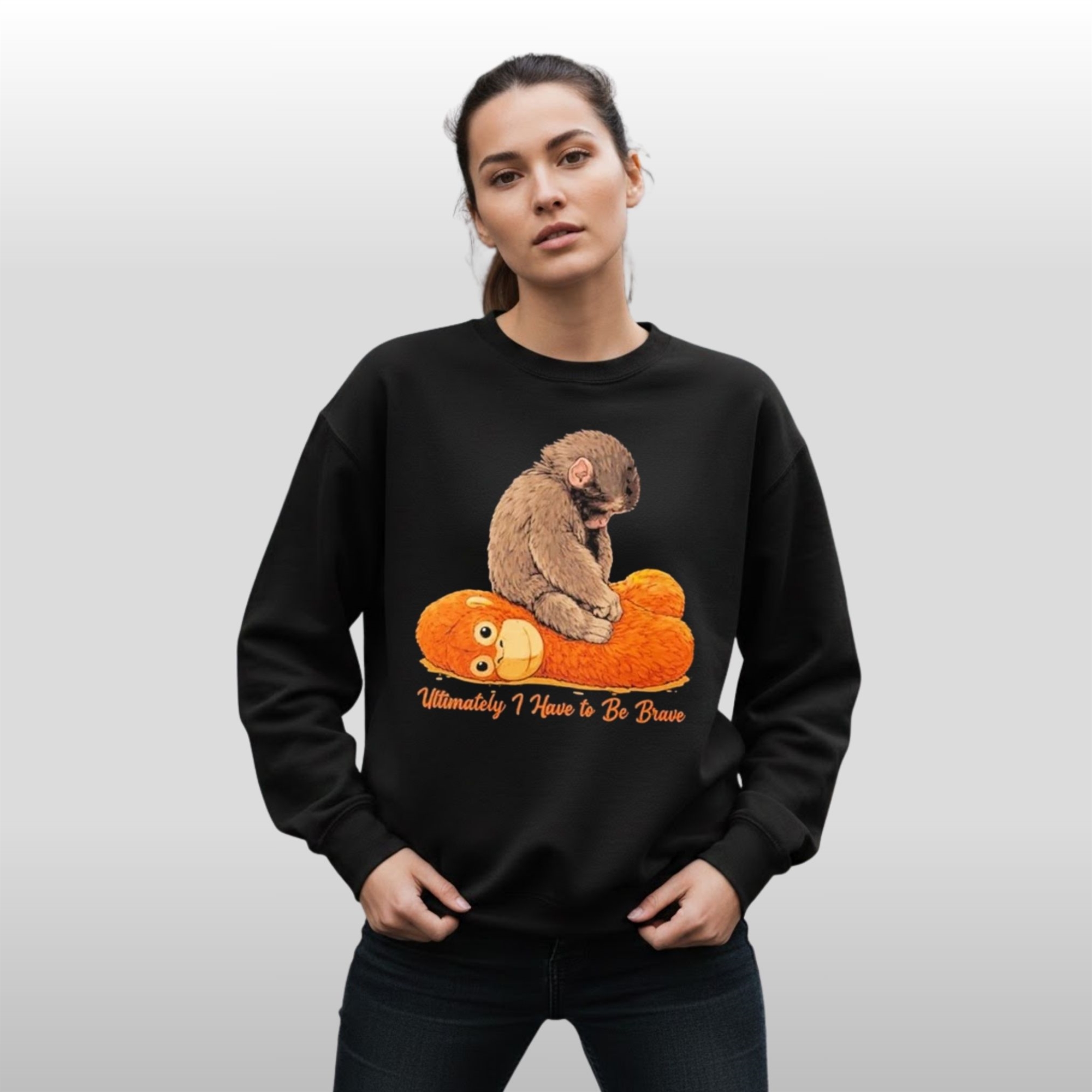 Monkey Punch Ultimately I Have To Be Brave Shirt 3 Monkey Punch Ultimately I Have To Be Brave Shirt - Image 3