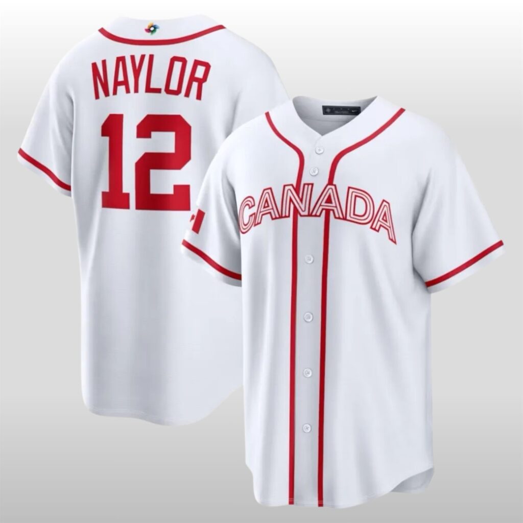 Naylor 2026 Canada World Baseball Classic Jersey 2
