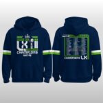 Seahawks Champions Super Bowl LX Hoodie Shirt Cap Joggers