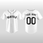 Seattle Mariners Seattle Steelheads Celebrated 50 seasons Baseball Jersey