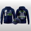 Seattle Seahawks 2x Super Bowl Champions Hoodie Shirt 3