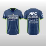 Seattle Seahawks NFC Champions Super Bowl Baseball Jersey