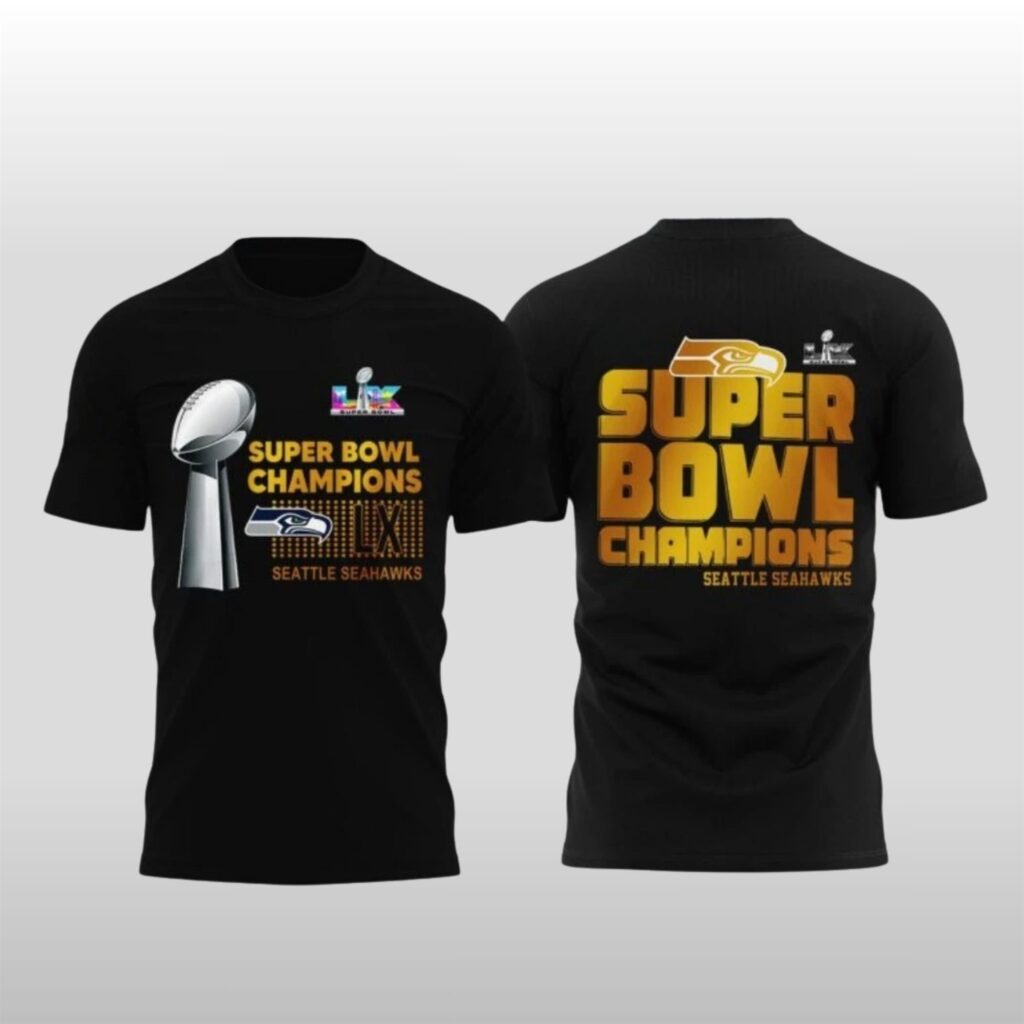 Seattle Seahawks Super Bowl Champions 2026 Celebration Shirt 2