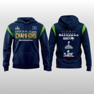 2026 Super Bowl LX Champions Seattle Seahawks Hoodie