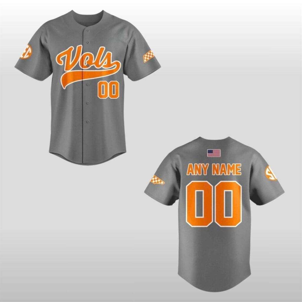 Tennessee Volunteers Baseball 2026 Smokey Baseball Jersey 2