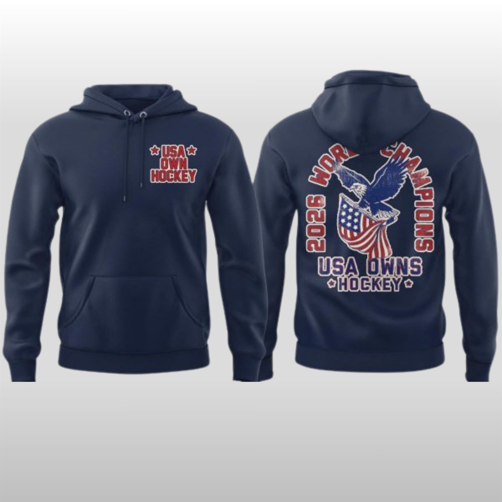 USA Owns Ice Hockey 2026 Milan Olympics Beat Canada Hoodie Shirt 3 USA Owns Ice Hockey 2026 Milan Olympics Beat Canada Hoodie Shirt - Image 3