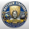 Ykaal2cf LA Rams Matthew Stafford MVP 2025 2026 Commemorative Coin 2