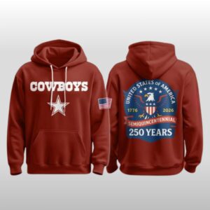 2026 Dallas Cowboys America 250 Semiquincentennial Hoodie