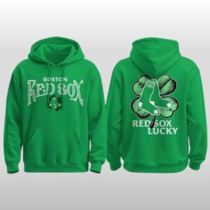 2026 Boston Red Sox Happy St. Patrick’s Day Hoodie Shirt