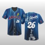 2026 Los Angeles Angels Salvadoran Heritage Day Jersey Giveaway