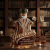 tElppudY New York Yankees 125th Anniversary Yankees Pride Whiskey Bottle