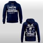 2026 Seattle Seahawks 2 Times Super Bowl Champions Hoodie Shirt