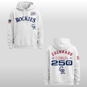 Colorado Rockies Celebration USA 250 Semiquincentennial 2026 Hoodie