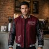 2026 AC Milan Off White 1899 Baseball Jacket 3
