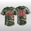 2026 Alabama Crimson Tide Digital Camo Baseball Jersey 2