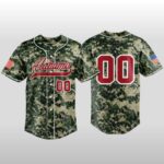 2026 Alabama Crimson Tide Digital Camo Baseball Jersey