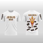 2026 Arizona State Sun Devils Women’s Basketball Jesus Won Hoodie Shirt