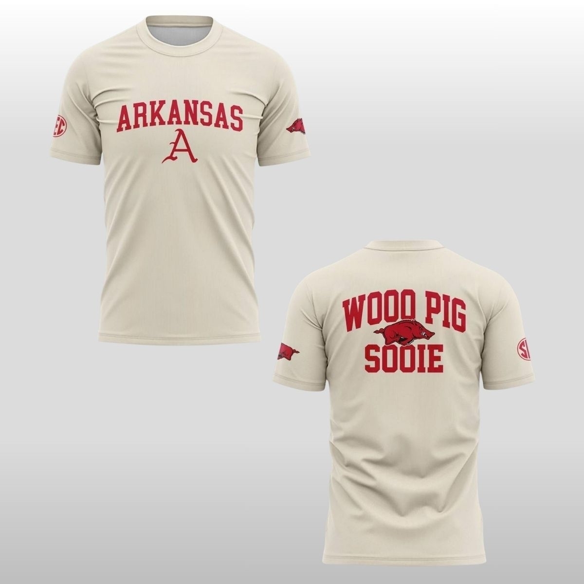 2026 Arkansas Razorbacks Wooo Pig Sooie Hoodie Shirt 2 2026 Arkansas Razorbacks Wooo Pig Sooie Hoodie Shirt - Image 2