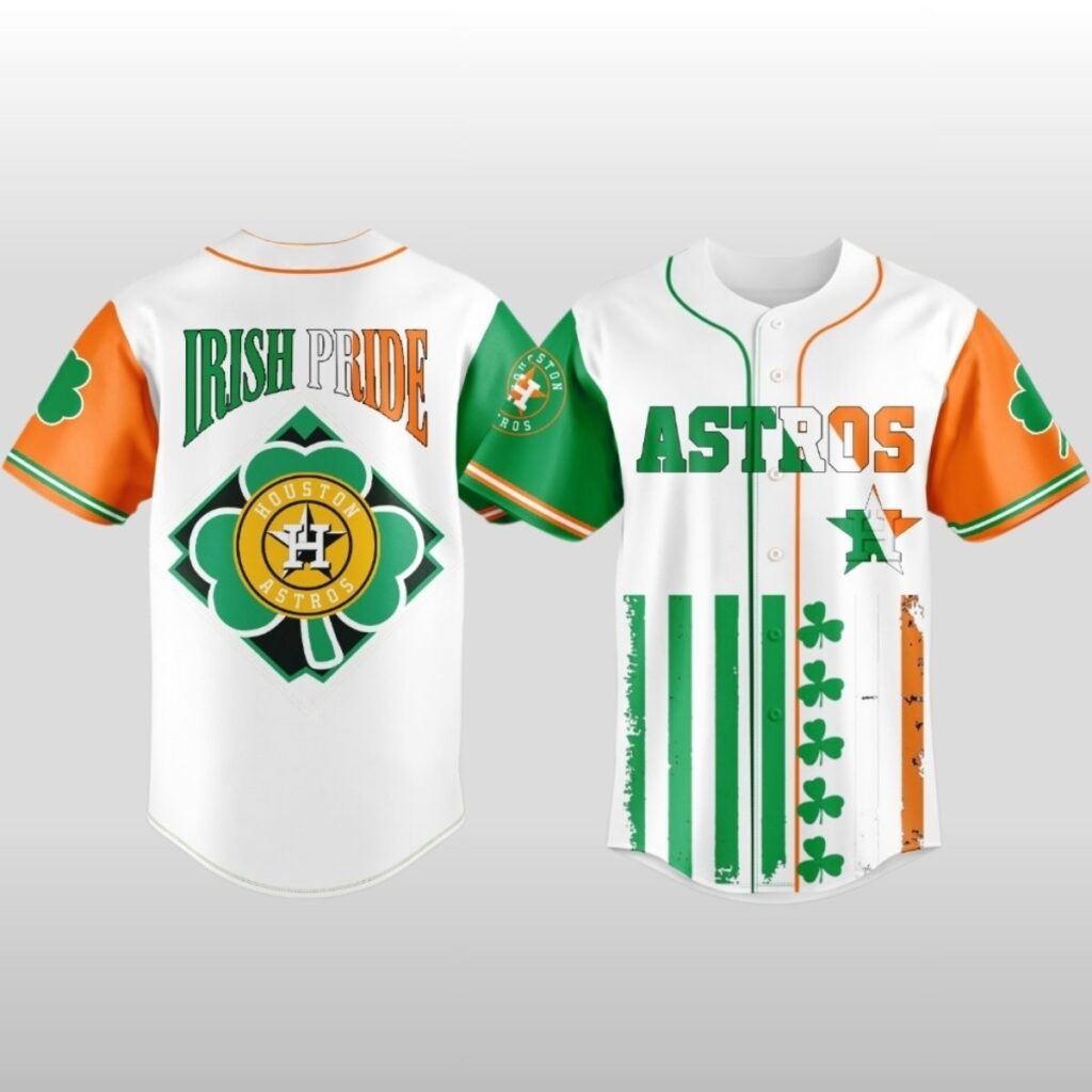 2026 Astros Irish Heritage Baseball Jersey 2