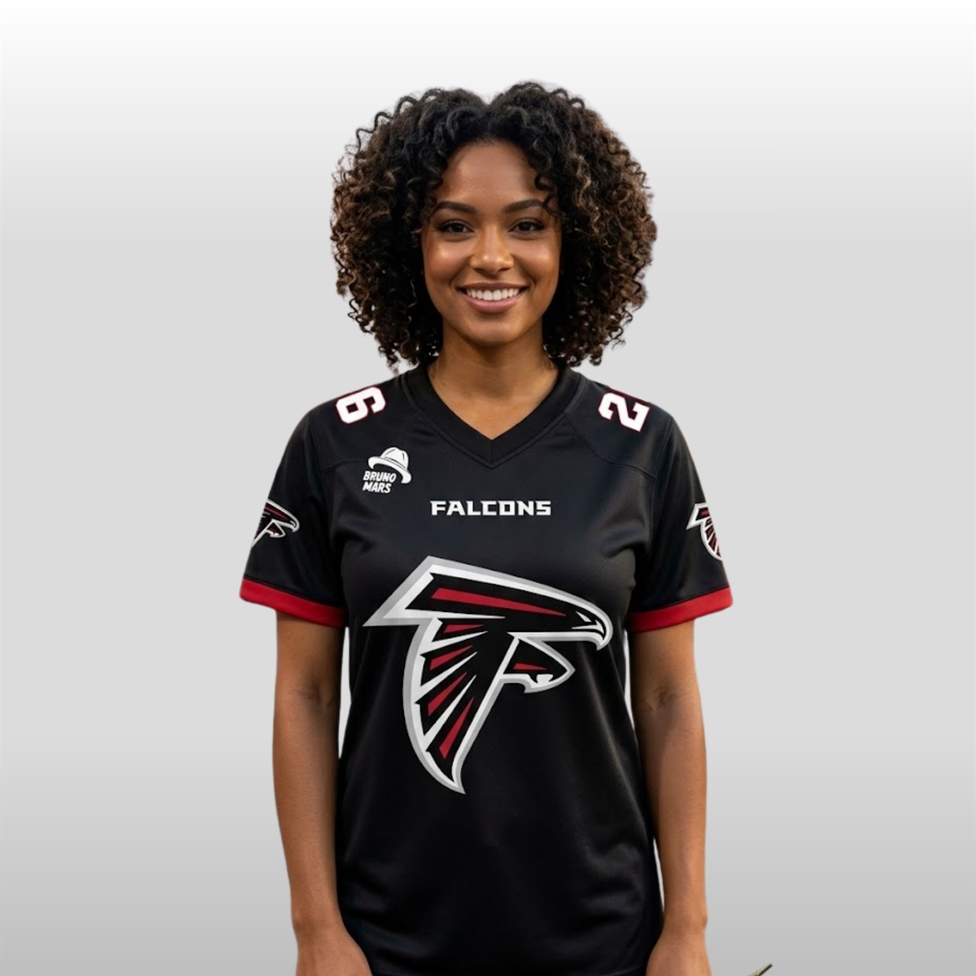 2026 Atlanta Falcons x Bruno Mars Tour Jersey 2 2026 Atlanta Falcons x Bruno Mars Tour Jersey - Image 2
