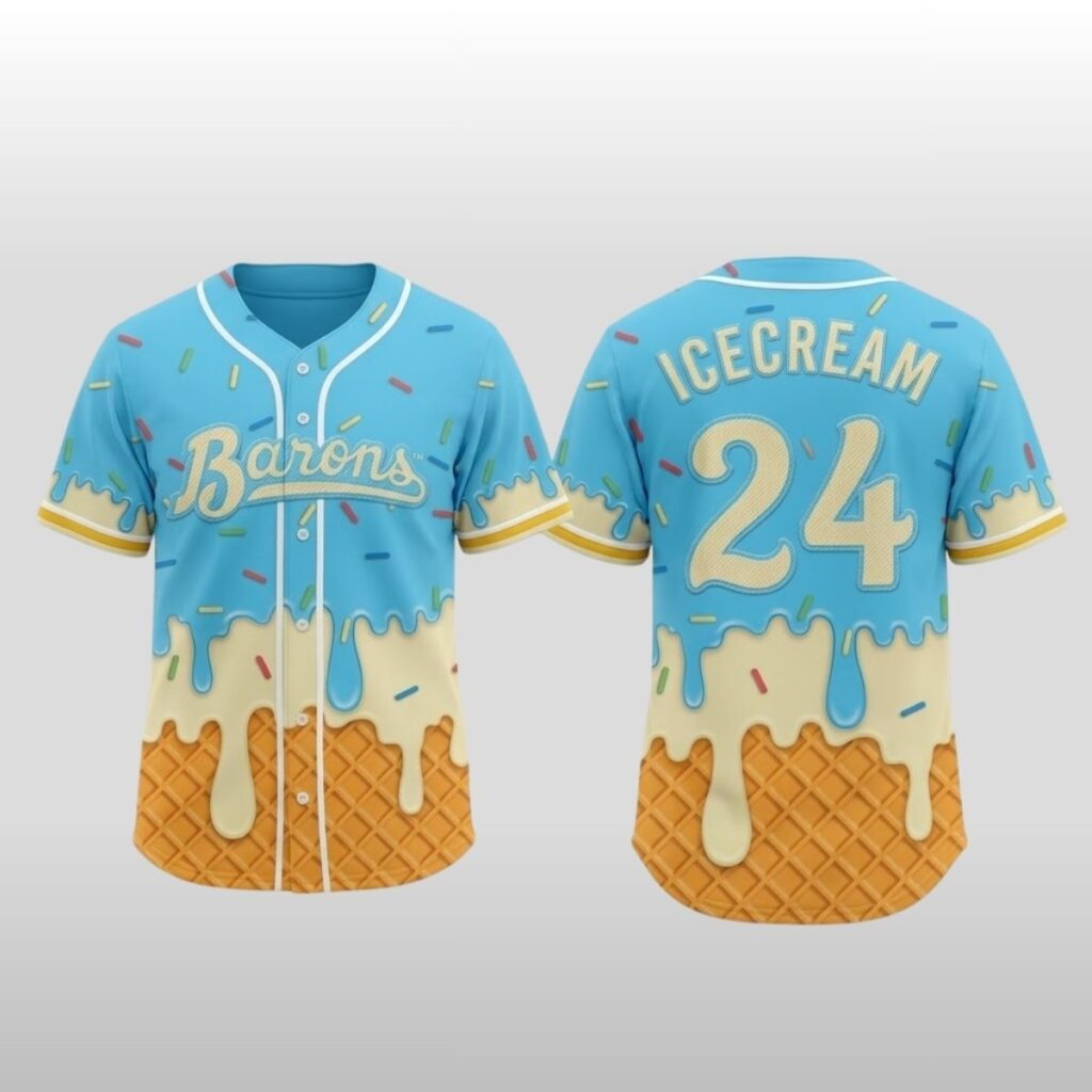 2026 Barons Ice Cream Jersey Giveaway 2