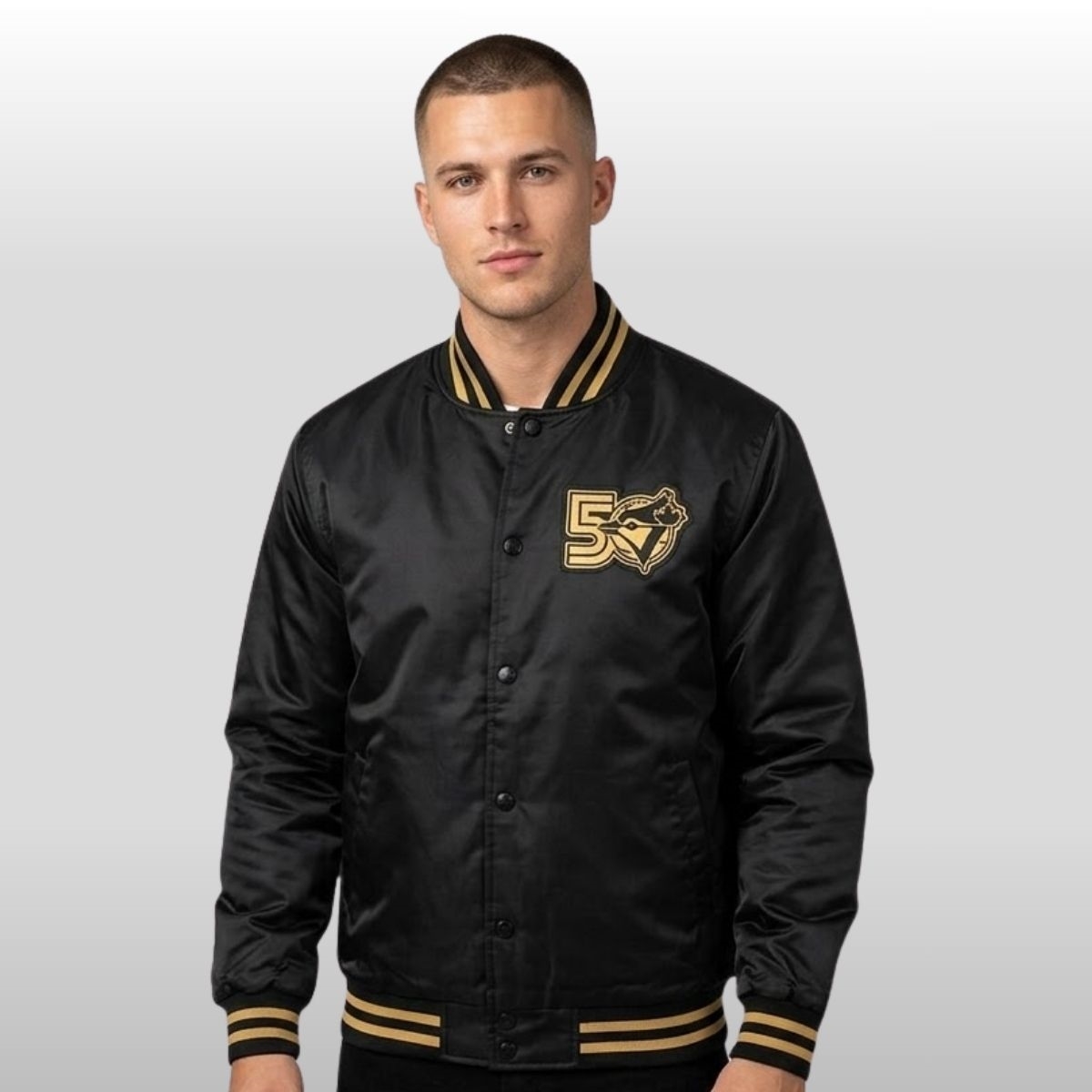 2026 Blue Jays 50th Seasons Roots Canada Bomber Jacket 3 2026 Blue Jays 50th Seasons Roots Canada Bomber Jacket 3