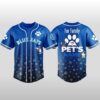 2026 Blue Jays x Fur Family Pet Game Night Baseball Jersey 2