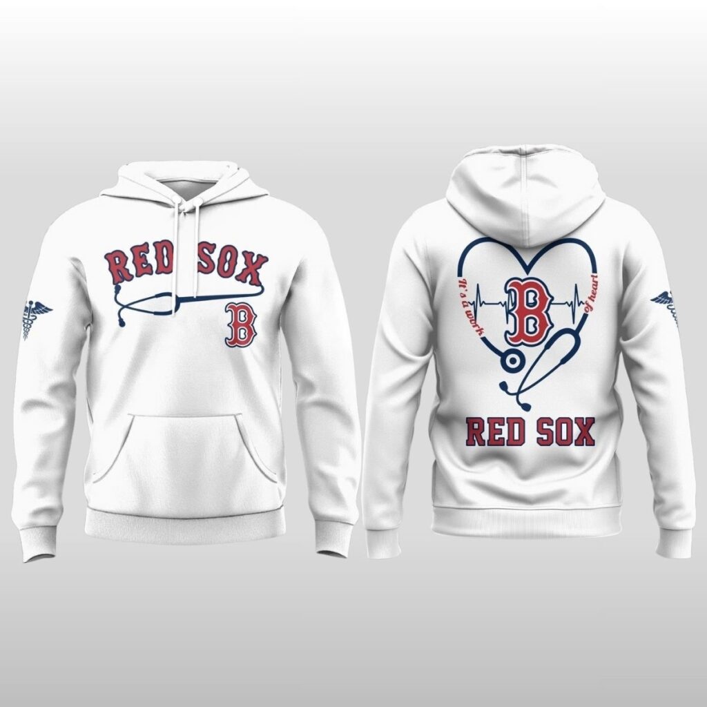 2026 Boston Red Sox Healthcare Appreciation Night Hoodie Shirt 7 2026 Boston Red Sox Healthcare Appreciation Night Hoodie Shirt Cap Joggers 2