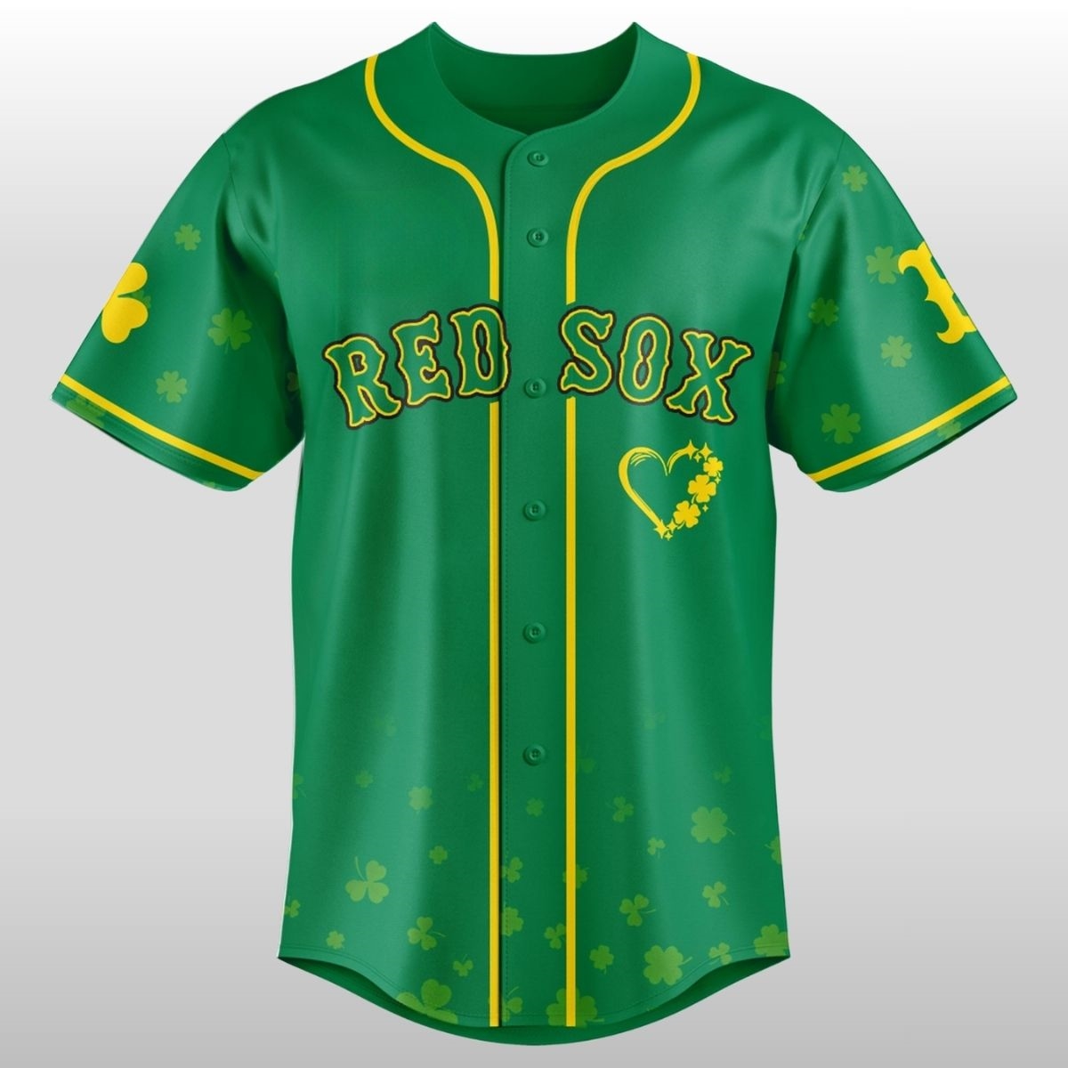 2026-Boston-Red-Sox-St-Patrick's-Day-Lucky-Baseball-Jersey-2 2026 Boston Red Sox St Patrick's Day Lucky Baseball Jersey 2