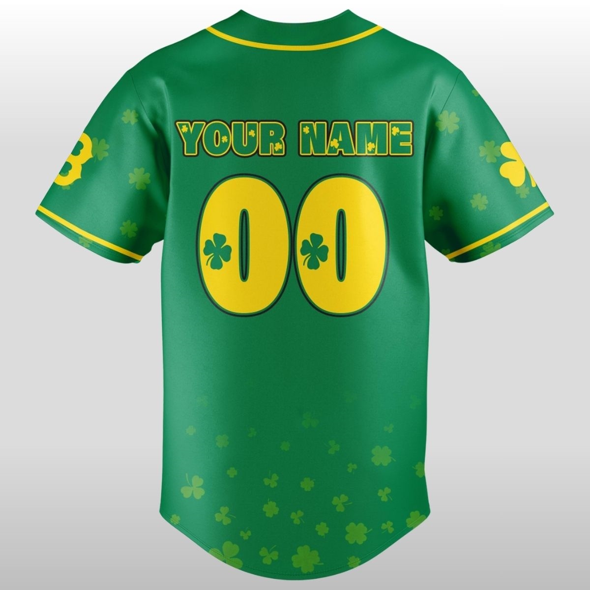 2026 Boston Red Sox St Patrick’s Day Lucky Baseball Jersey 2 2026 Boston Red Sox St Patrick’s Day Lucky Baseball Jersey - Image 2