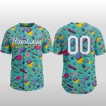 2026 Charleston RiverDogs Our 80’s & 90’s Rainbows Night Baseball Jersey