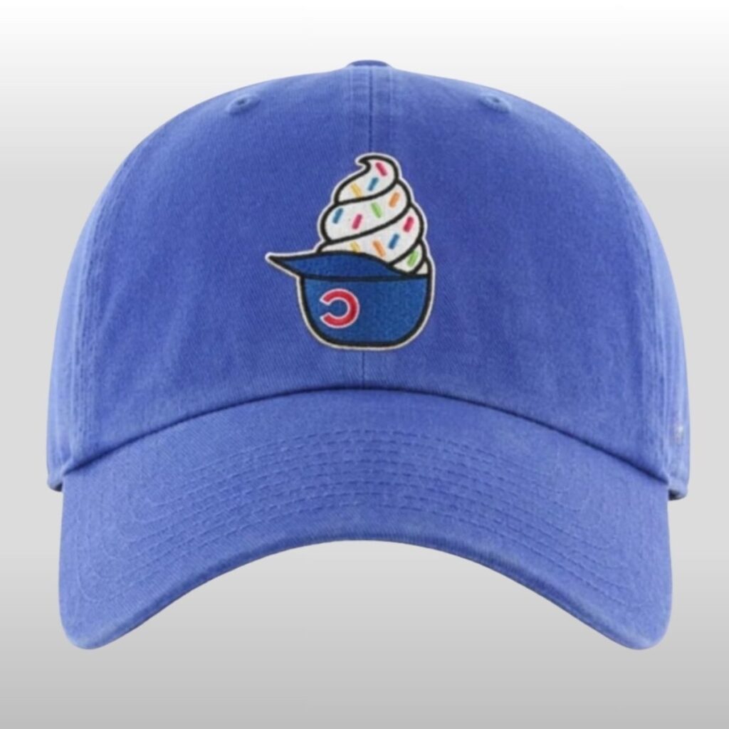 2026 Chicago Cubs Ice Cream Helmet Royal Hat 2