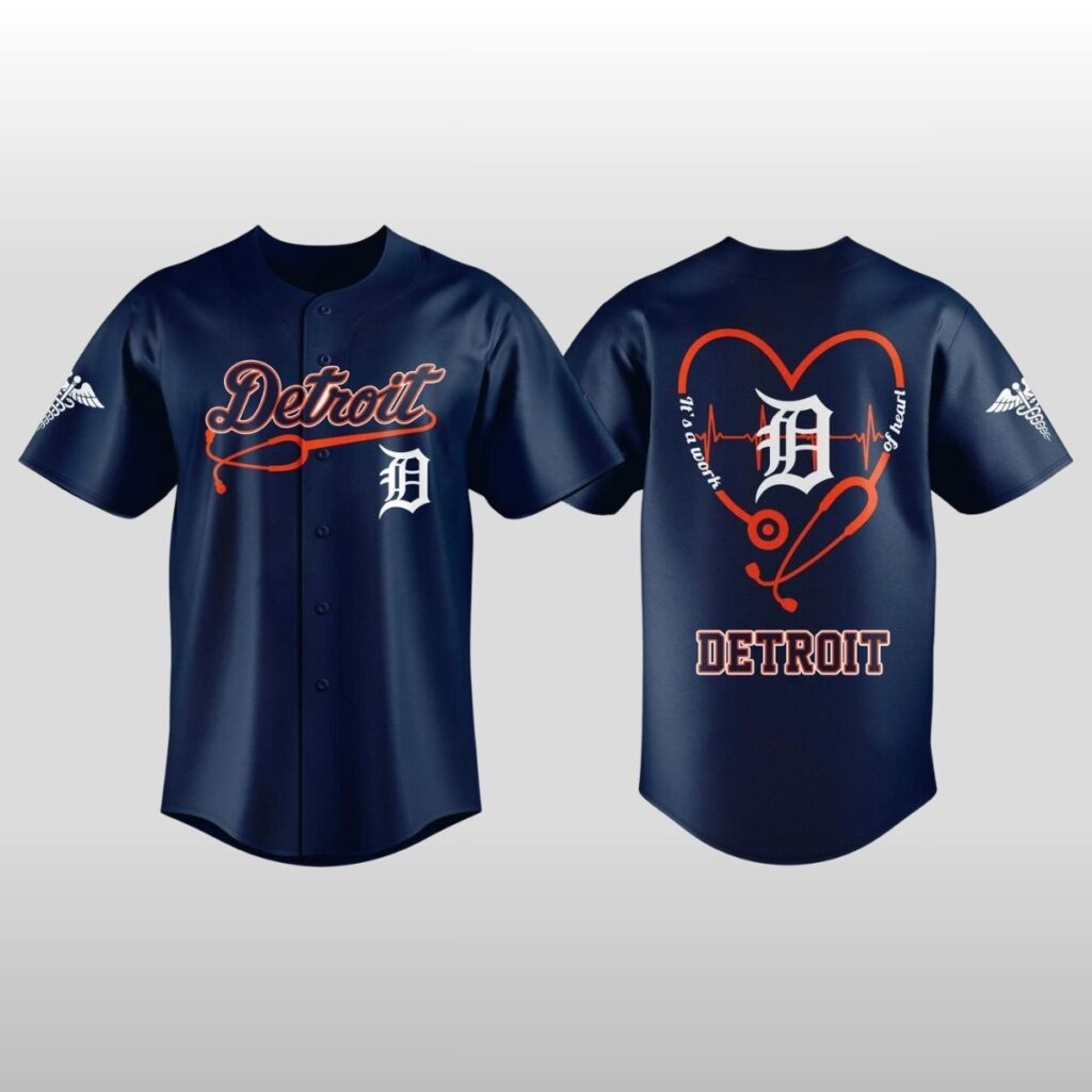 2026 Detroit Tigers Healthcare Appreciation Night Jersey 2