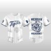 2026 Detroit Tigers University of Michigan Night Baseball Jersey 6 2026 Detroit Tigers University of Michigan Night Baseball Jersey 2