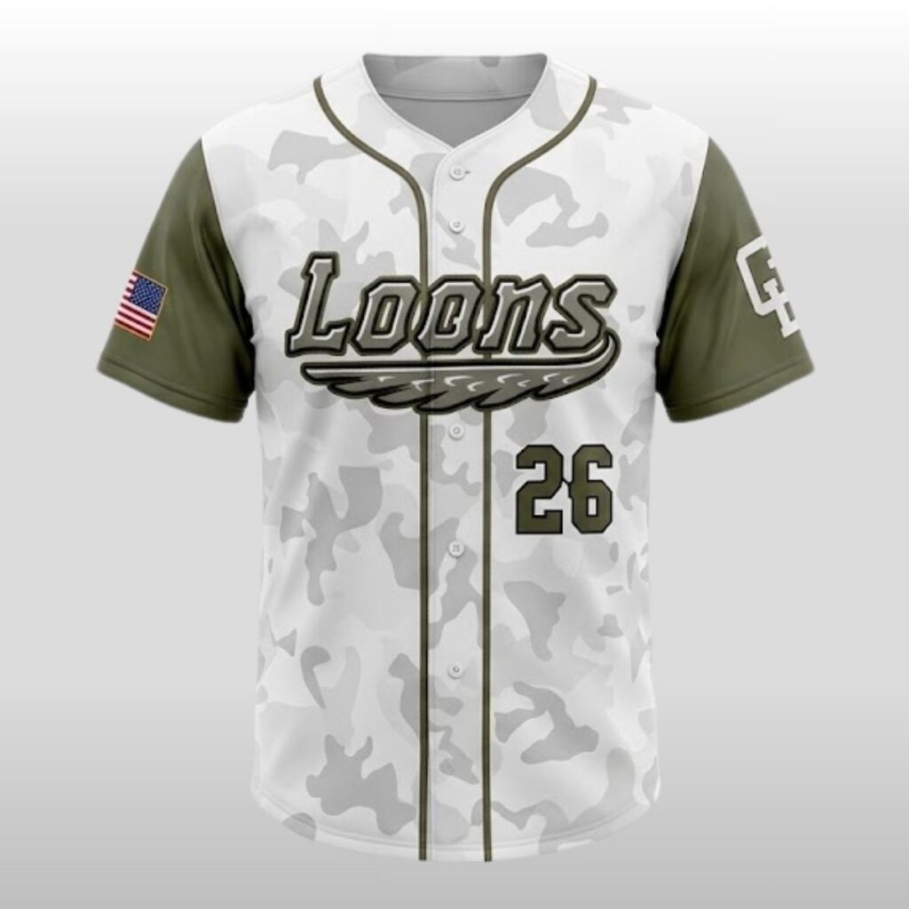 2026 Great Lakes Loons Armed Forces Jersey Giveaway 5 2026 Great Lakes Loons Armed Forces Jersey Giveaway