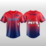 2026 Guardians x Fur Family Pet Game Night Baseball Jersey
