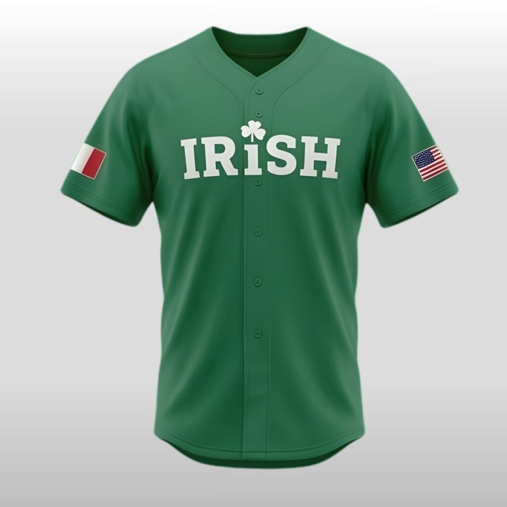 2026 Irish American Baseball Jersey 2