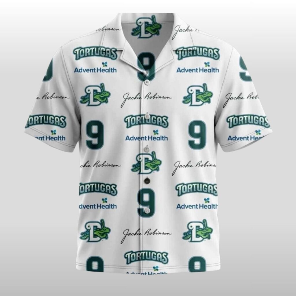2026 Jackie Robinson x Daytona Tortugas Hawaiian Shirt Giveaway 2 2026 Jackie Robinson x Daytona Tortugas Hawaiian Shirt Giveaway 2
