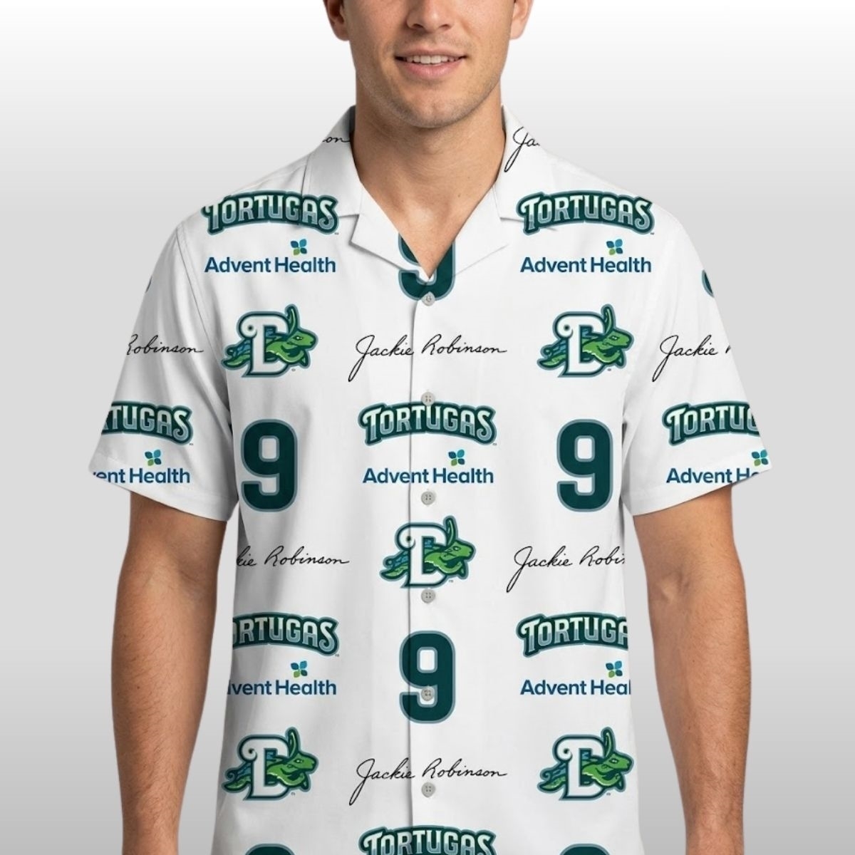 2026 Jackie Robinson x Daytona Tortugas Hawaiian Shirt Giveaway 2 2026 Jackie Robinson x Daytona Tortugas Hawaiian Shirt Giveaway - Image 2
