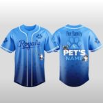 2026 KC Royals x Fur Family Pet Game Night Baseball Jersey