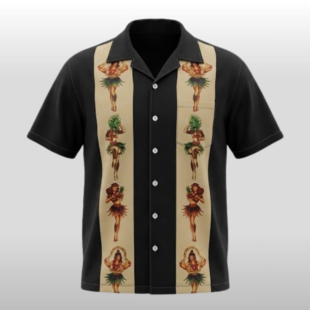 2026 Kutter Bradley American Idol EP 8 Amazon Hula Girl Hawaiian Shirt 2