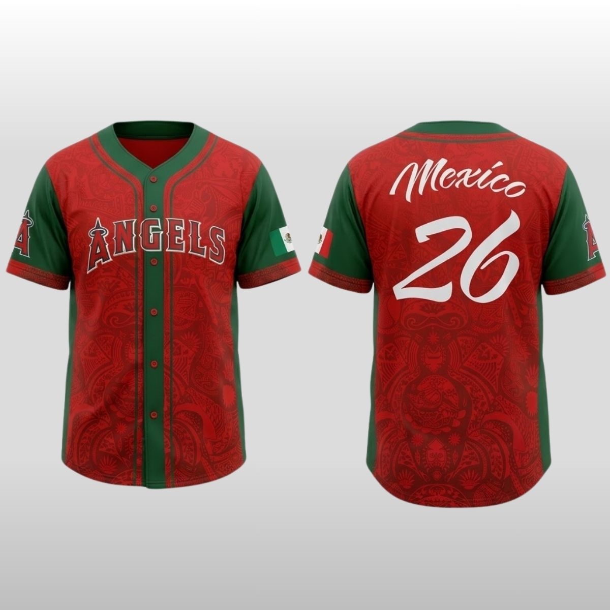 2026 LA Angels Mexican Heritage Night Jersey Giveaway 1 2026 LA Angels Mexican Heritage Night Jersey Giveaway 2
