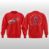 2026 LA Angels Wings Up Rise Above Own the Game Hoodie 3