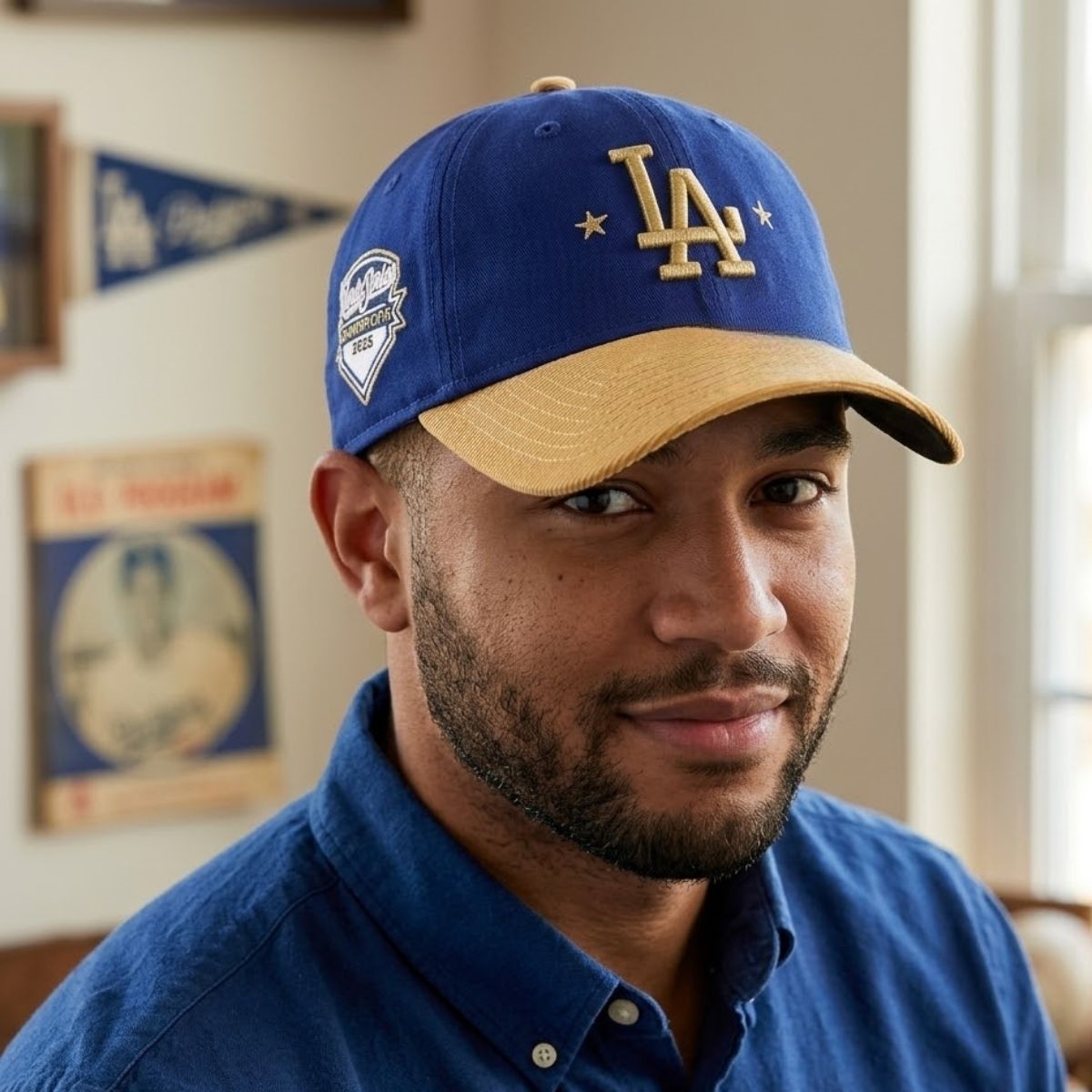 2026 LA Dodgers World Series Gold Hat 3 2026 LA Dodgers World Series Gold Hat