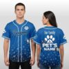 2026 LA Dodgers x Fur Family Pet Game Night Baseball Jersey 2