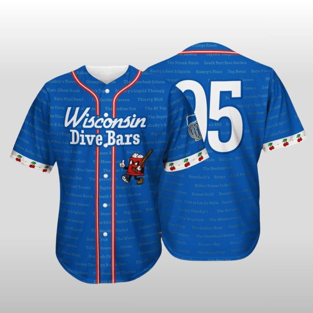2026 Lake Country DockHounds Wisconsin Dive Bars Jersey Giveaway 2