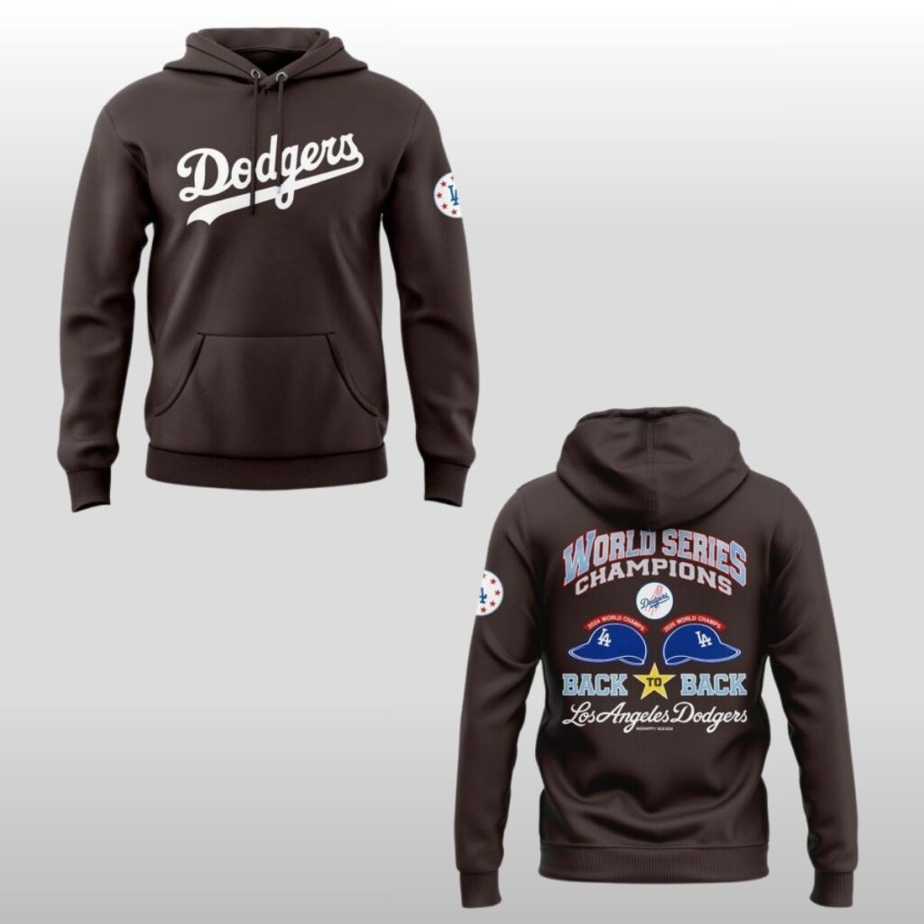 2026 Los Angeles Dodgers World Series Champions Dark Hoodie