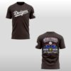 2026 Los Angeles Dodgers World Series Champions Dark Hoodie 3