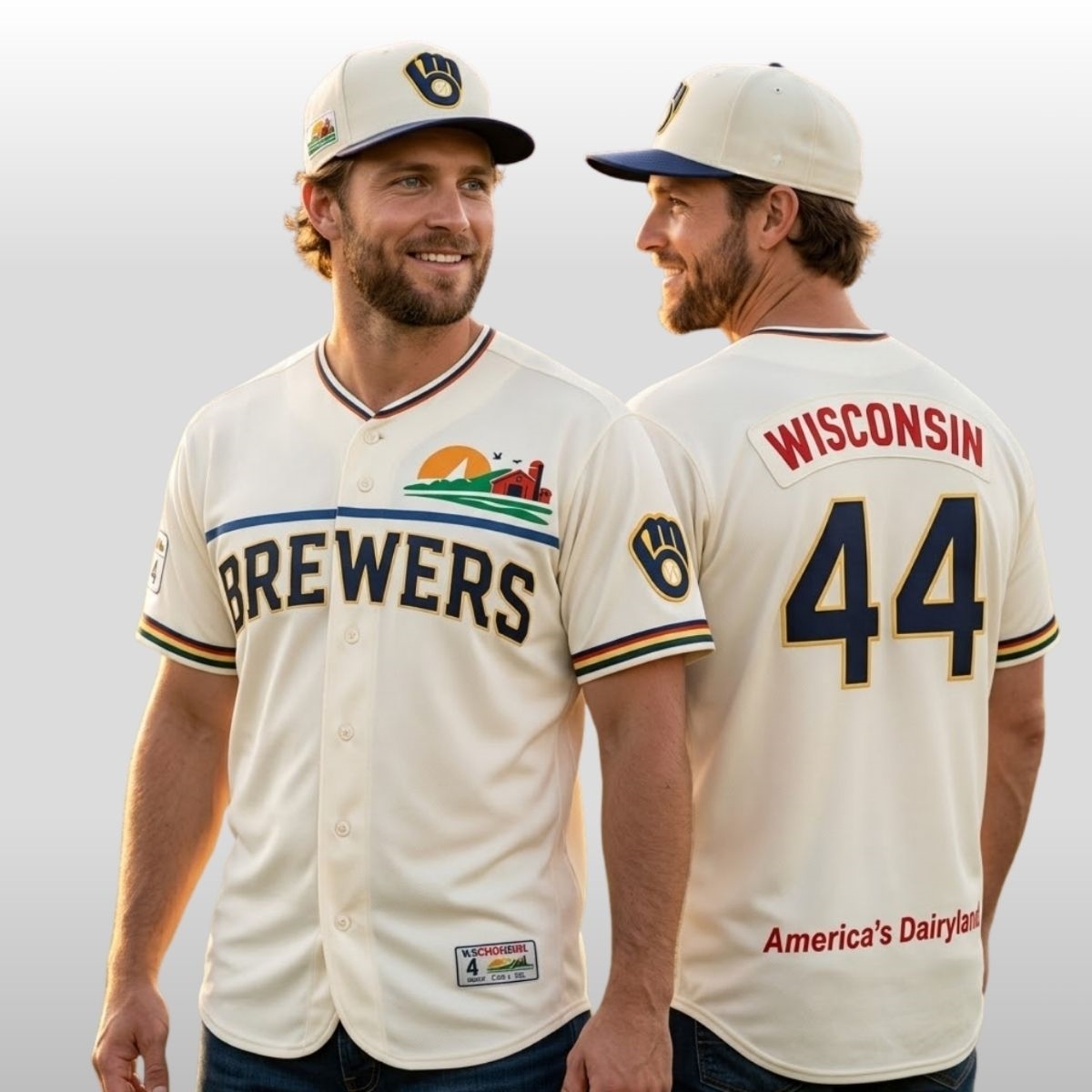 2026 Milwaukee Brewers Wisconsin America's Dairyland Jersey 3 2026 Milwaukee Brewers Wisconsin Americas Dairyland Jersey 3