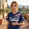 2026 New York Yankees Japanese Heritage Night Sakura Bloom Baseball Jersey